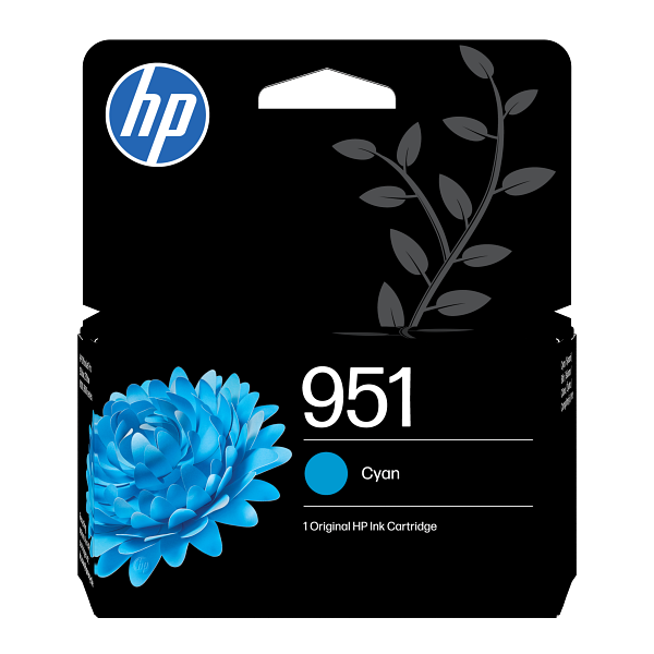 HP No. 951 mėlynas CN050AE Instant Ink aprašymas - Prekės nuotrauka HP No. 951 mėlynas CN050AE Instant Ink aprašymas - Prekės nuotrauka