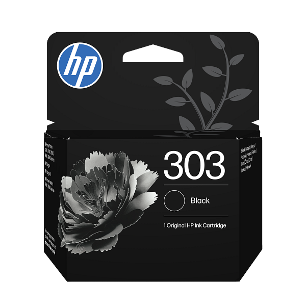 HP 303 juoda + spalva 3YM92AE aprašymas - Prekės nuotrauka