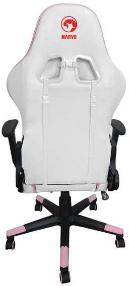 Žaidimų kėdė Marvo CH-106 Gaming Chair, Rožinė