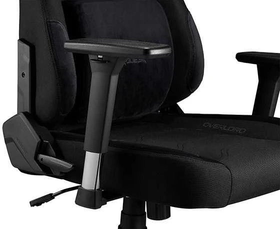 Dla gracza fotel Ultradesk OVERLORD, juoda