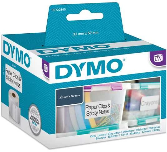 Etiketės DYMO LabelWriter 32x57 mm, 1000 vnt. / S0722540 11354