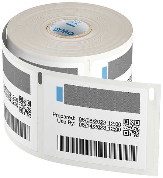 Dymo etykiety papierowe 70mm x 54mm, balta, Etykiety gastronomiczne, 1x400 vnt., 2187329