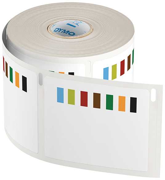 Dymo etykiety papierowe 70mm x 54mm, balta, Etykiety gastronomiczne, 1x400 vnt., 2187329