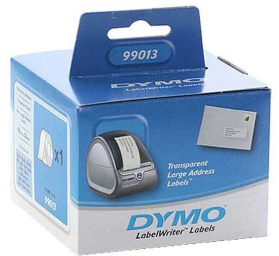 DYMO LW - Large Address Labels - 36 x 89 mm - S0722410 Permatomas Lipni spausdintuvo etiketė