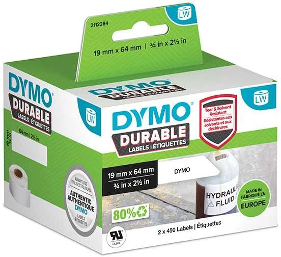 Dymo Dymo LW patvarus 19 mm x 64 mm 2x 450 vnt.
