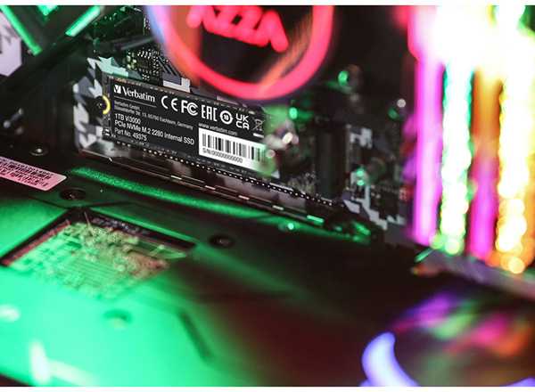 M.2 1TB Verbatim interne SSD PCIe 3.0 2280 Vi3000