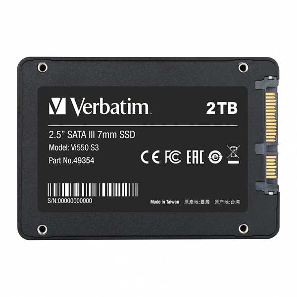2,5 2TB Verbatim Vi550 S3 SATA III 49354