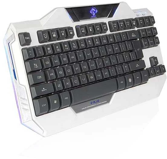 Klaviatūra E-Blue E-Mėlyna E-Mėlyna Auroza (EKM811WHUS-IU)