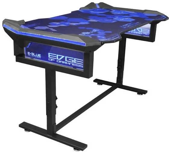Žaidimų stalas E-Blue EGT004 Gaming Desk, Reguliuojamo aukščio 695-890mm