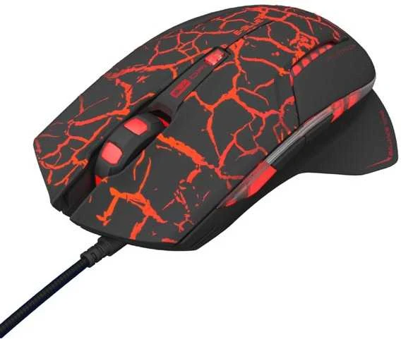 E-Blue Mėlyna E-mėlynas Mazer Pro Pelė su laidu, juoda-raudona, 2500DPI, e-box
