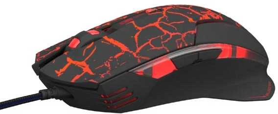 E-Blue Mėlyna E-mėlynas Mazer Pro Pelė su laidu, juoda-raudona, 2500DPI, e-box