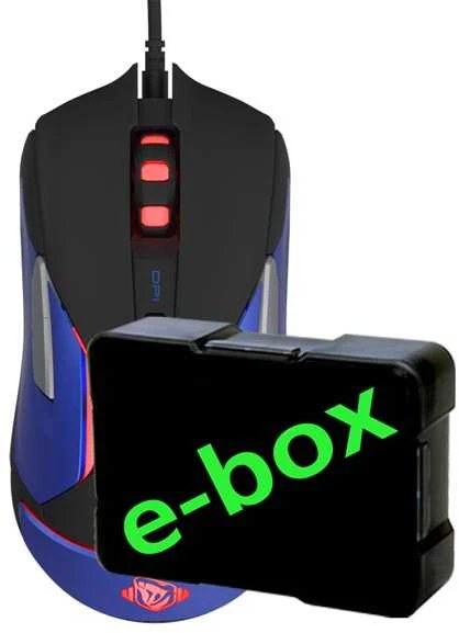 E-Blue E-Mėlyna Pelė E-Mėlyna Auroza Gaming V2 (EMS668BKAA-IU)