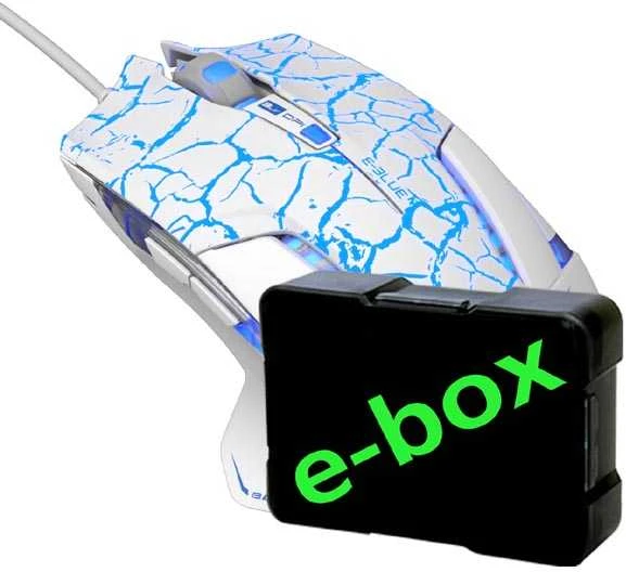 E-Blue E-Mėlyna Pelė E-Mėlyna Mazer Pro (EMS600WHCA-IU)