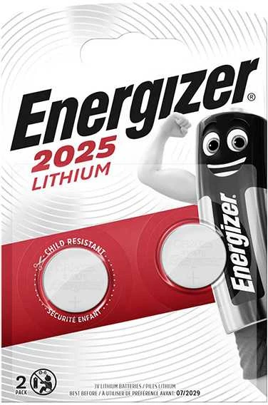 ENERGIZER BATTERY SPECIALIZED CR2025/2, 3V, ECO