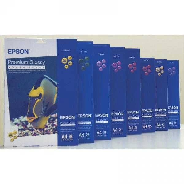 Epson dvipusis, DIN A4, 178g/m² fotopopierius
