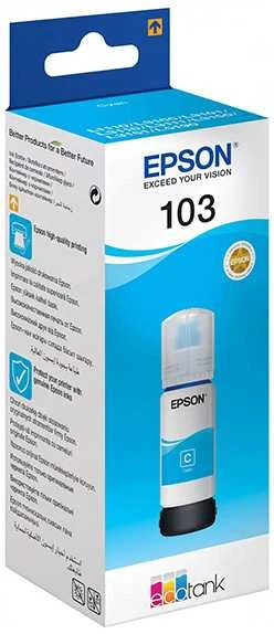 Epson 103 ECOTANK | Rašalo butelis | Žydra spalva
