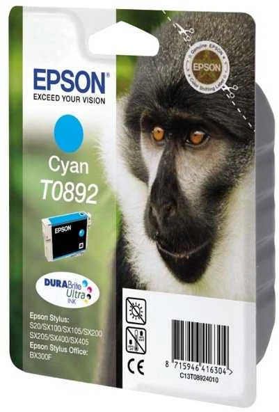 Epson T0892 rašalo kasetė, žalsvai mėlyna