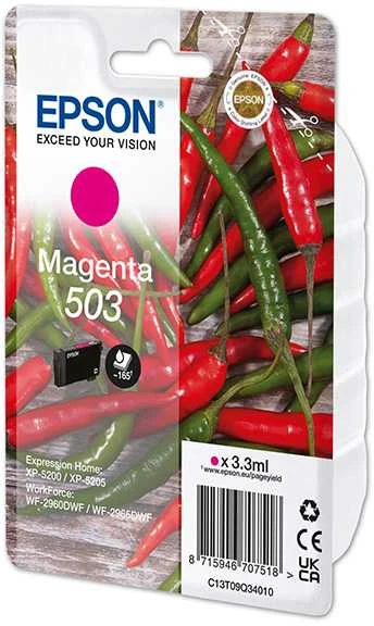 Rašalo Kasetė - Epson 503 Magenta 470 Puslapių