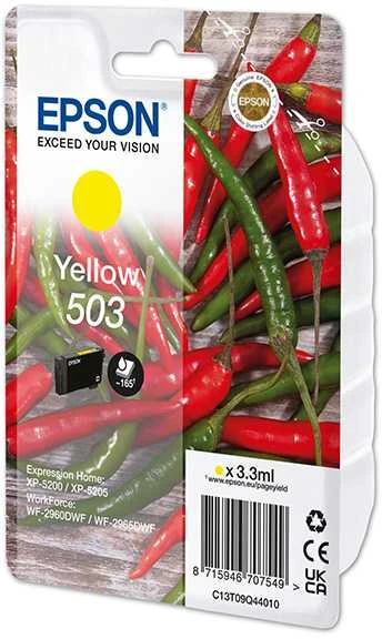 Rašalo Kasetė - Epson 503 C13T09Q44010 Geltona 470 Puslapių