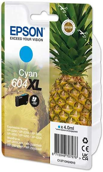 Kasetė - Epson rašalas 604 XL C13T10H24010 350 puslapių mėlyna