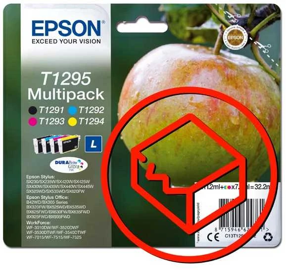 Epson rašalas T1295 CMYK rašalas