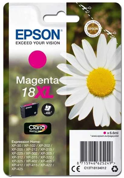 Epson T1813 rašalo kasetė, purpurinė, didelės talpos
