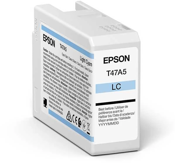 EPSON Singlepack Light Cyan T47A5 UltraChrome Pro 10 rašalas, 50 ml