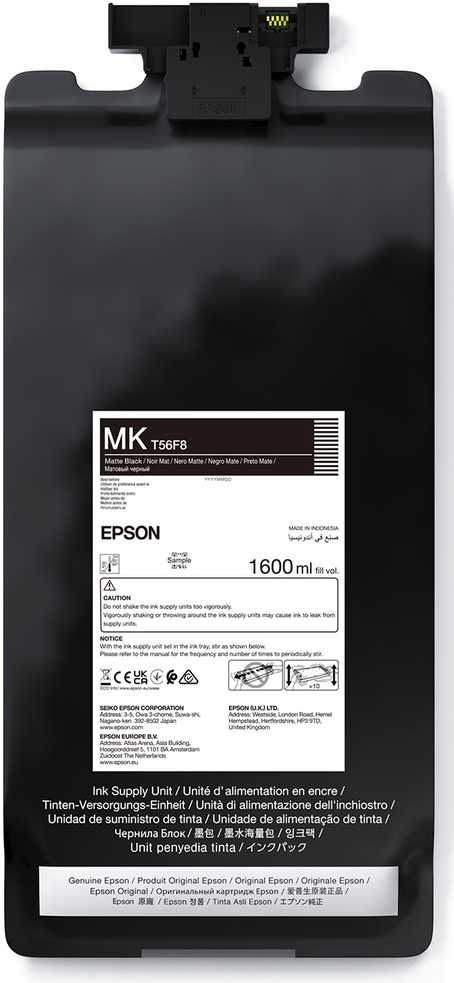 Epson oryginalny ink / tusz C13T56F800, juoda mat