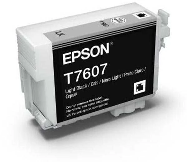 Epson T7607 | Ink Cartridge | Light Juodas