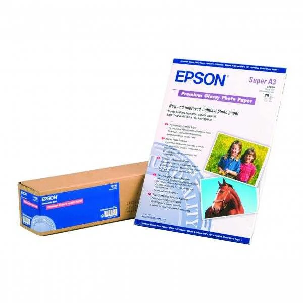 „Epson Premium“ blizgus fotopopierius, DIN A3, 255 g/m², 20 lapų