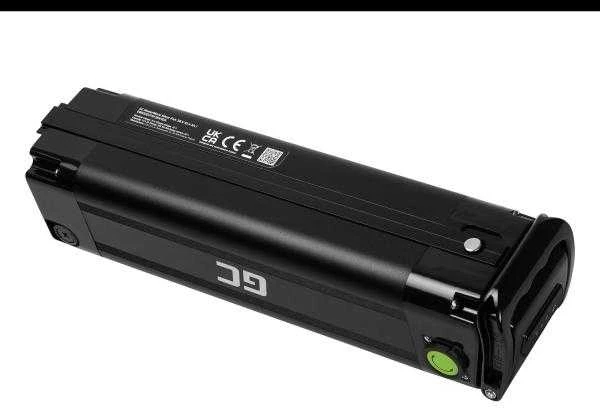 Green Cell Žalias Cell GC akumuliatorius, skirtas Ebike elektriniam dviračiui su įkrovikliu 36V 11.6Ah 417Wh Silverfish, skirtas Zündapp, Telefunken ir kt.