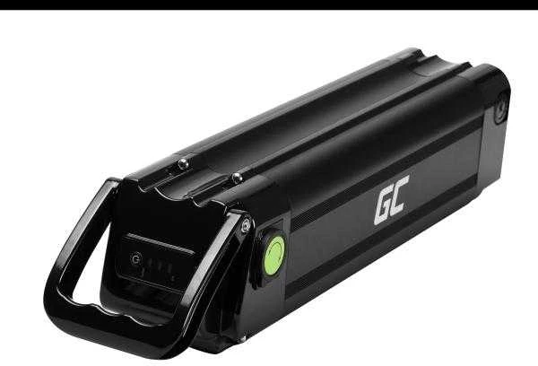 Green Cell Žalias Cell GC Silverfish akumuliatorius, skirtas Ebike elektriniam dviračiui su 24V 10.4Ah 250Wh XLR 3 kontaktų įkrovikliu Prophete, be kita ko