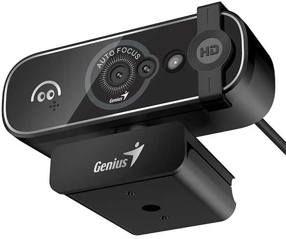 „Genius FaceCam OPEN“ internetinė kamera, juoda „Full HD“ / „Windows Hello“