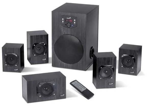 Kompiuterio kolonėlės KYE 31730015400 Genius Speakers SW-HF5.1 4500 II, juodas