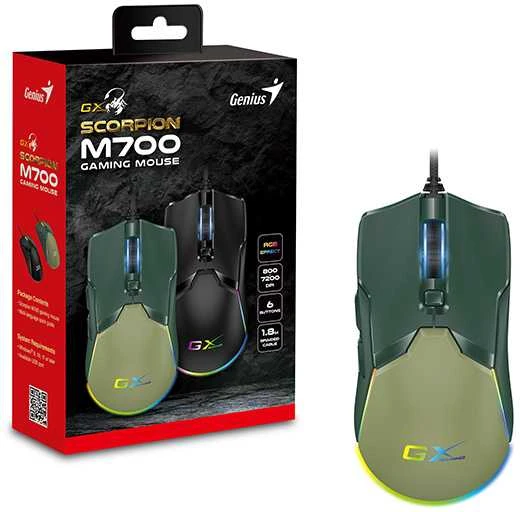 Pelė Genius GX Gaming Scorpion M700 (31040009401)