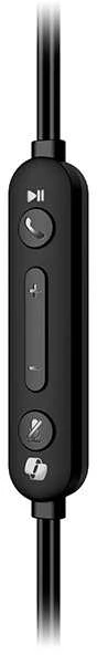 Genius HS-220U AI ausinės su mikrofonu, przewodowa, juoda, 2.0, zamykane, USB - C