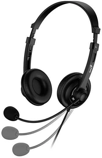 Ausinės Genius ausinės HS-230U/ USB/ juoda