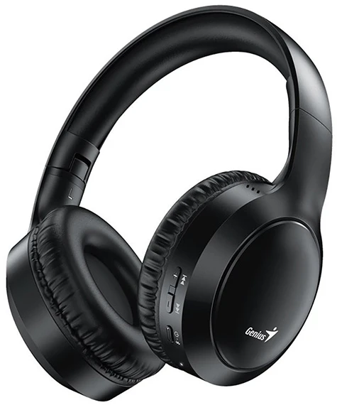Genius HS-800BT ausinės su mikrofonu, bezprzewodowa, juoda, bluetooth