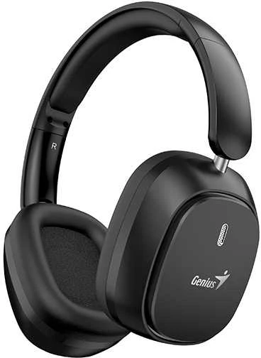 Genius HS-820BT ausinės su mikrofonu, bezprzewodowa, juoda, bluetooth