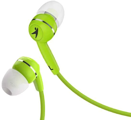 Genius HS-M320 žalios ausinės su silikoniniais antgaliais