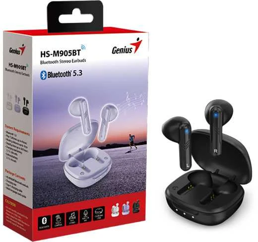Genius HS-M905BT ausinės su įkrovimo dėklu