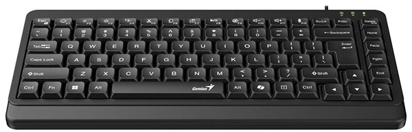Genius LuxeMate 109 klaviatūra su laidu (USB) CZ/SK, juoda