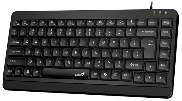 Genius LuxeMate 109 klaviatūra su laidu (USB) CZ/SK, juoda