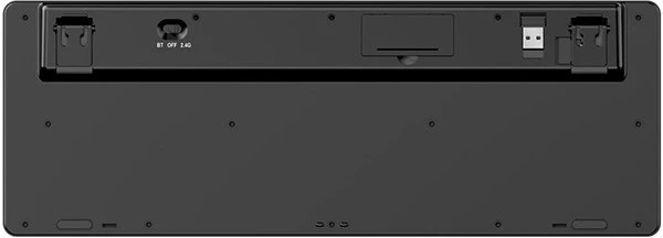 Genius LuxeMate Q7100BT Copilot belaidė klaviatūra CZ/SK, juoda