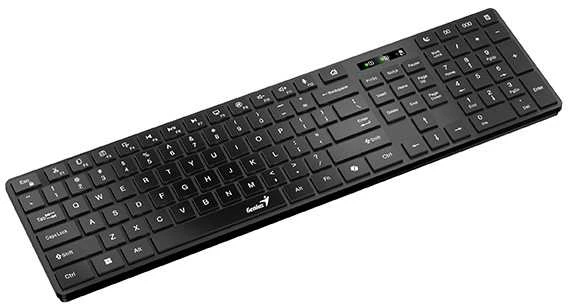 Genius SlimStar 8250 Rinkinys Klaviatūra su pele belaidė CZ/SK, juoda
