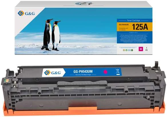 Tonerio G&G Magentos pakeitimas 125A (NT-PH543UM)