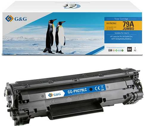 Suderinamas G&G Juodas Toneris 79A (NT-PH279LC)