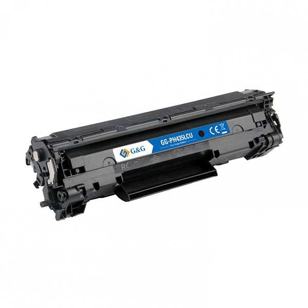 G&G kompatybilny toner su HP CE285A, CB435A, CB436A, CE278A, Canon CRG128, 7, NT-PH435LCU, juodas, 3000s