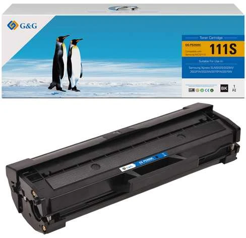 Samsung Suderinama G&G juodųjų dažų kasetė MLT-D111S (NT-PS2020C)