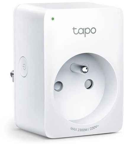 TP-Link Tapo P100 (1 pakuotė) išmanusis WiFi mini lizdas (2300 W, 10 A, 2,4 GHz, BT)